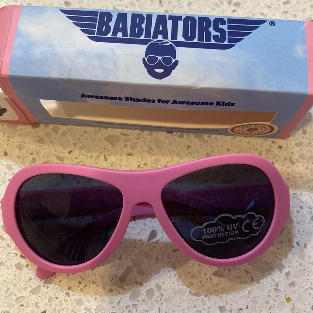 NIB Babiators Pink Ages 3-5 - Picture 3 of 3